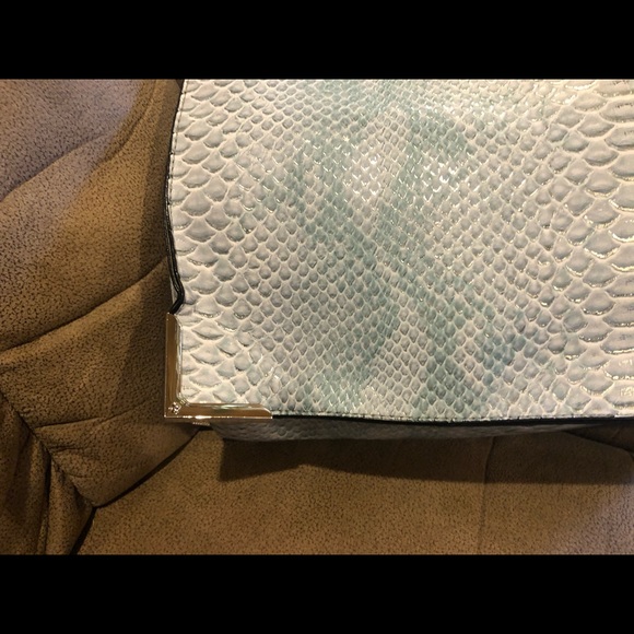 Antonio Melani lt blue tote - Picture 6 of 8